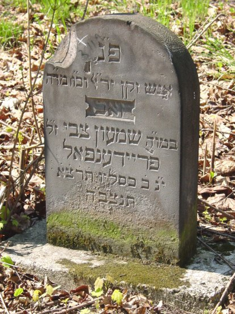 Cmentarz żydowski w Chrzanowie 30.04.2005 r.