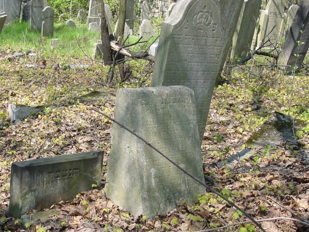 Cmentarz żydowski w Chrzanowie 30.04.2005 r.