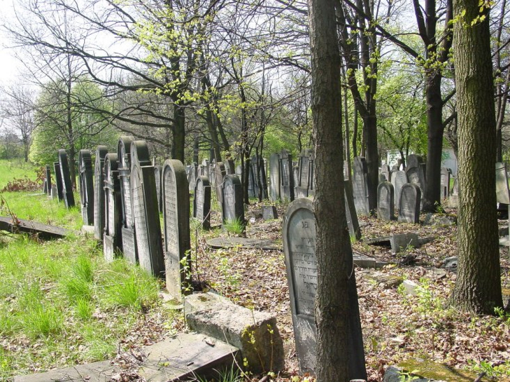 Cmentarz żydowski w Chrzanowie 30.04.2005 r.