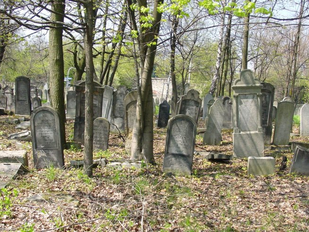 Cmentarz żydowski w Chrzanowie 30.04.2005 r.