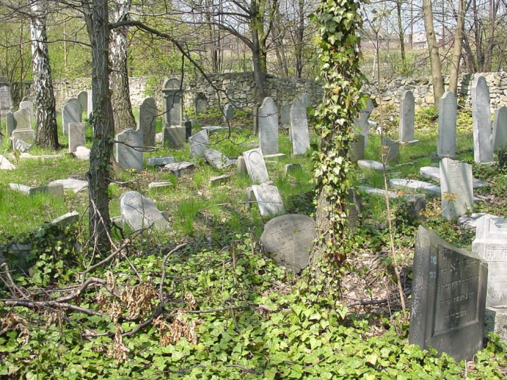 Cmentarz żydowski w Chrzanowie 30.04.2005 r.