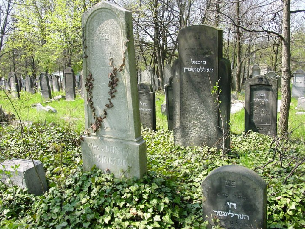 Cmentarz żydowski w Chrzanowie 30.04.2005 r.