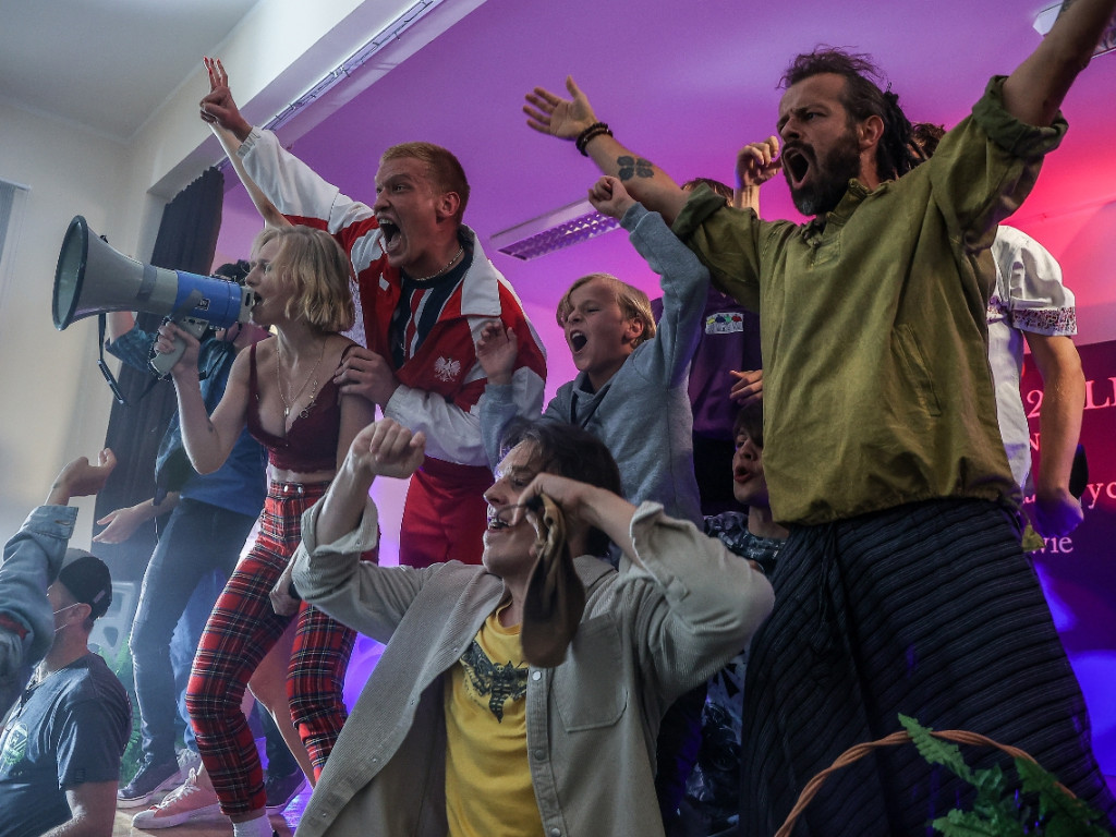 W Młoszowej nagrywali serial "Bunt!"