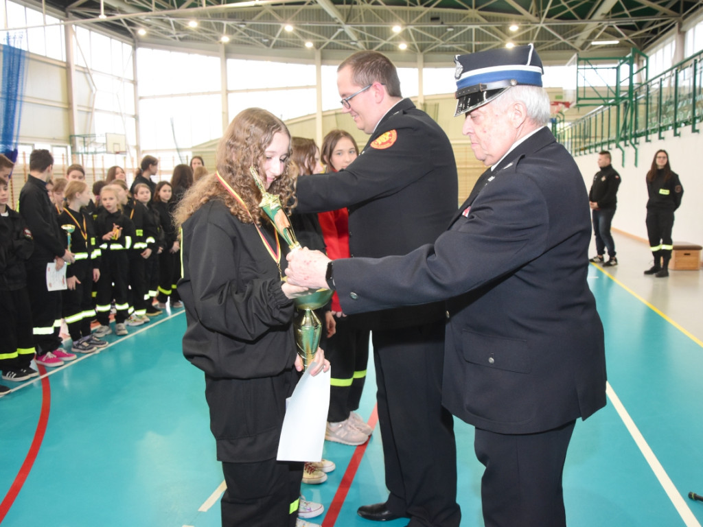 Halowe Młodzieżowe Zawody Sportowo - Pożarnicze w Krzeszowicach5.02.2022