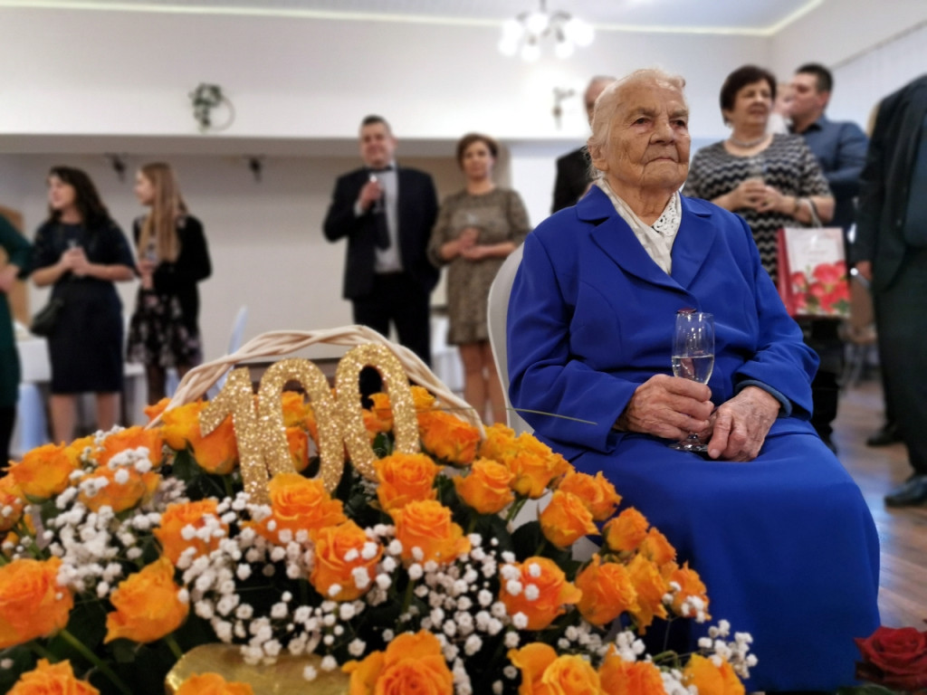 Antonina Wierzba z Mętkowa skończyła 100 lat