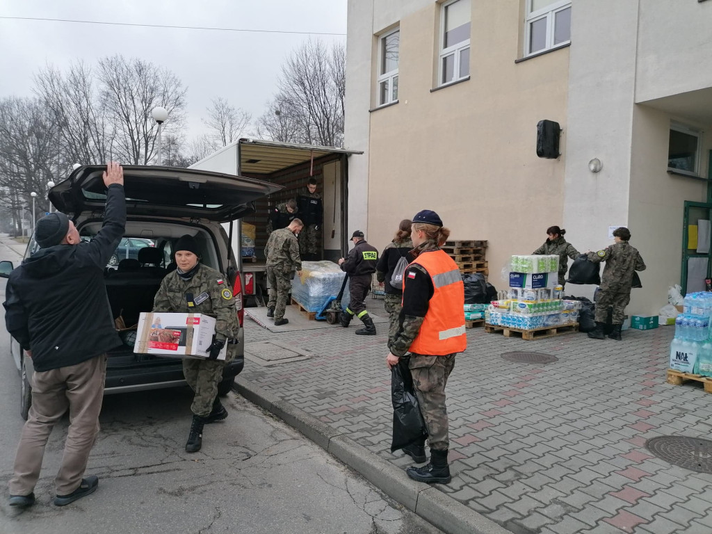 Zbiórka dla Ukrainy w Trzebini