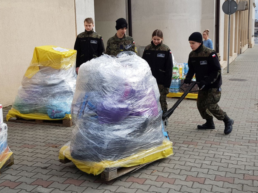 Zbiórka dla Ukrainy w Trzebini