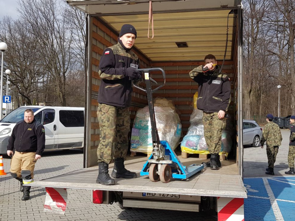 Zbiórka dla Ukrainy w Trzebini