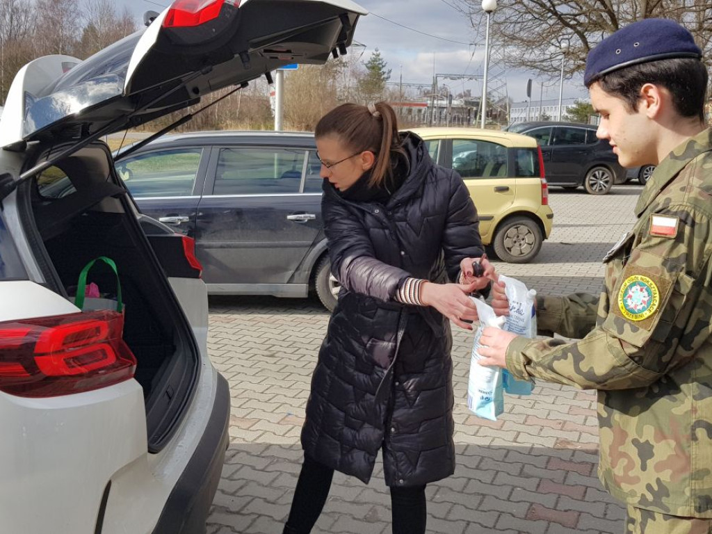 Zbiórka dla Ukrainy w Trzebini