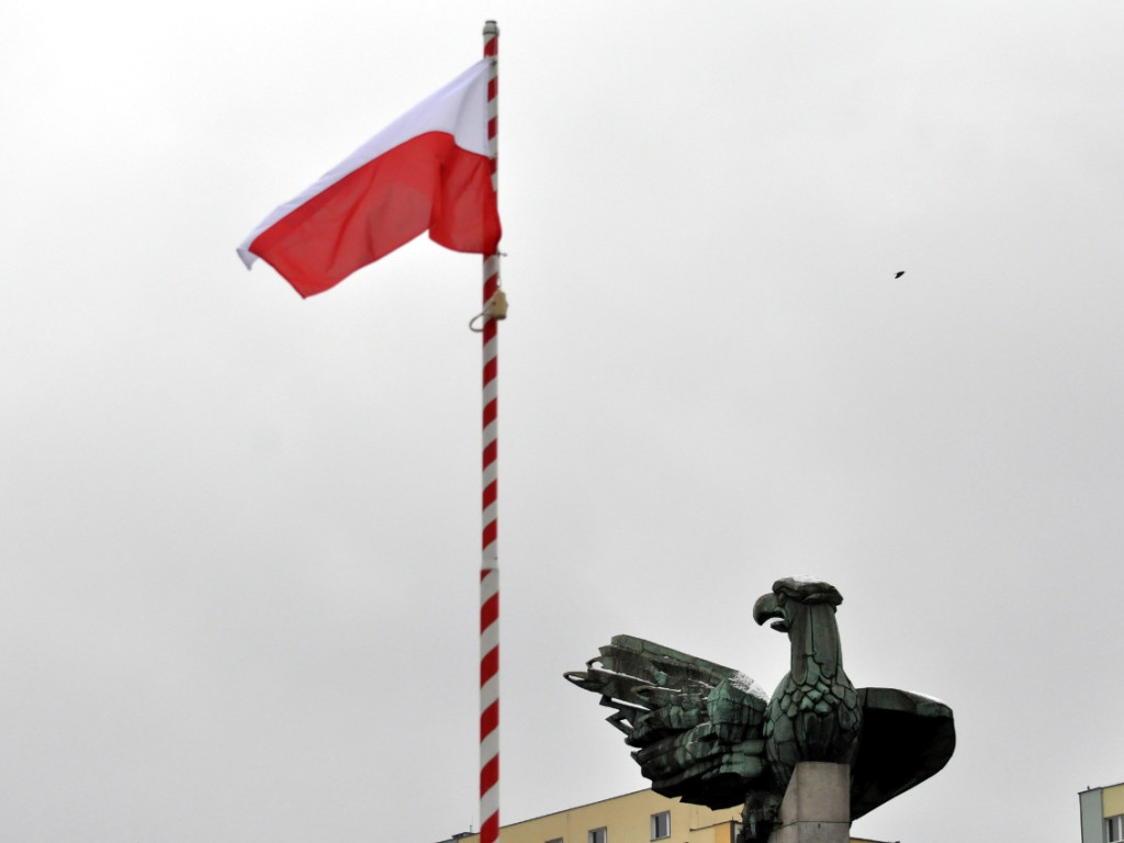 Przysięga żołnierzy 11. Małopolskiej Brygady Obrony Terytorialnej w Chrzanowie