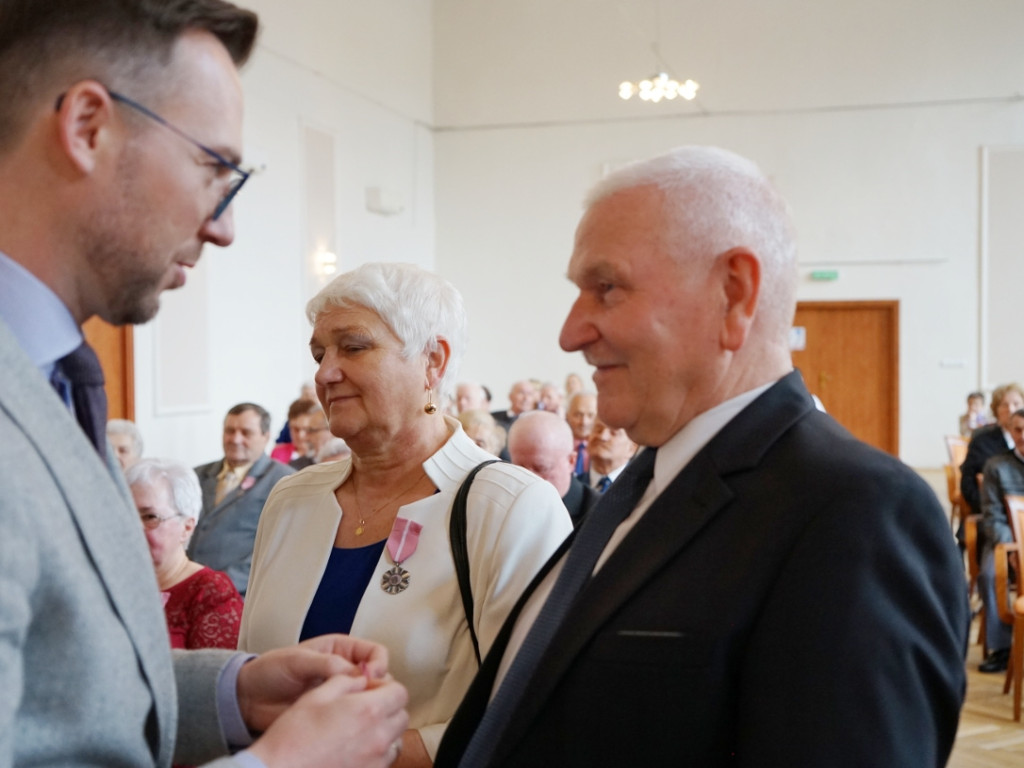 Złote Gody w Chrzanowie. Komu burmistrz wręczył medal?