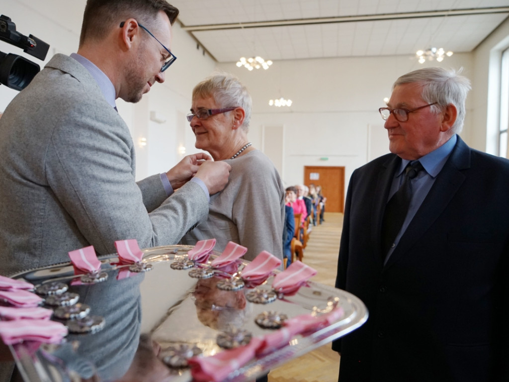 Złote Gody w Chrzanowie. Komu burmistrz wręczył medal?