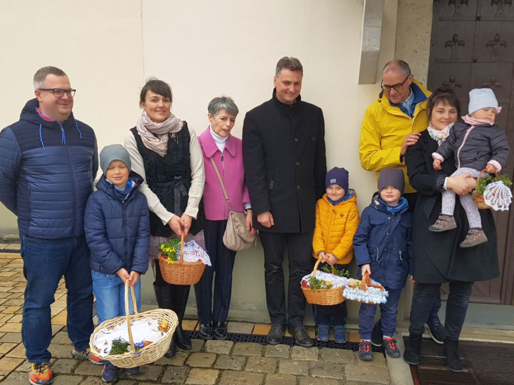 Święcenie pokarmów wielkanocnych na Parkrun Chrzanów i w kościołach w Chrzanowie