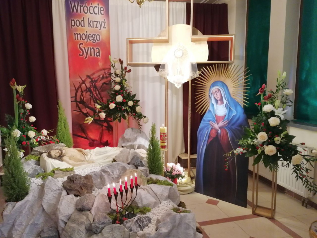 Groby Pańskie w kościołach w Chrzanowie