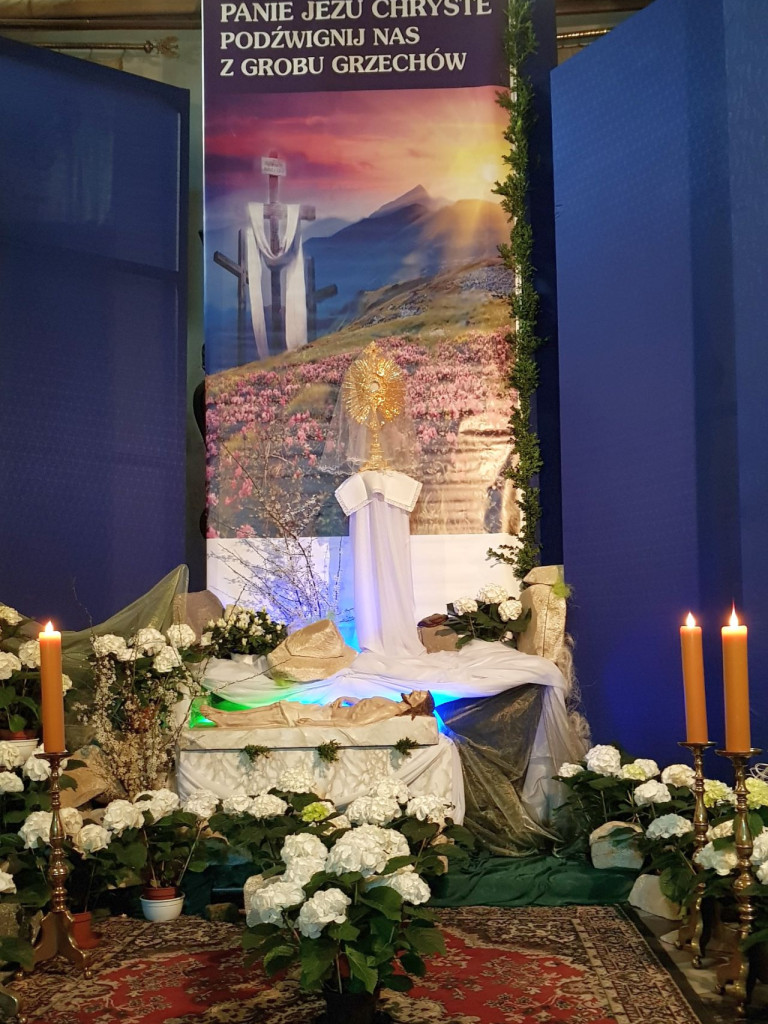Groby Pańskie w kościołach w Chrzanowie