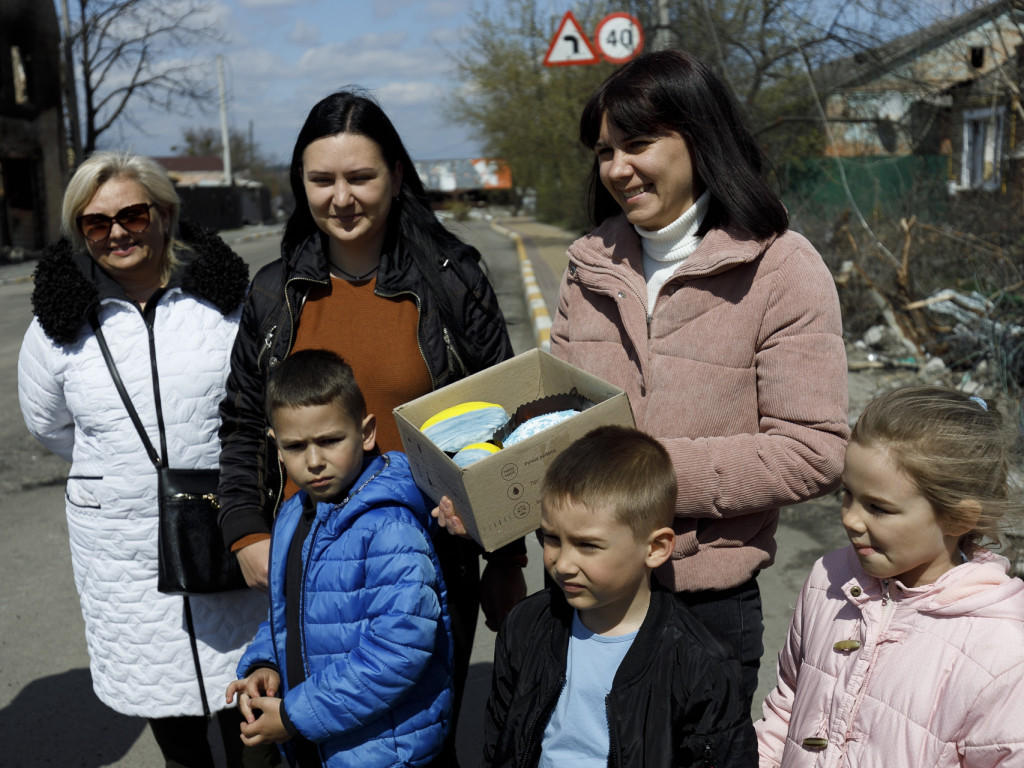 Bucha w obiektywie Bartłomieja Jaśko, kwiecień 2022