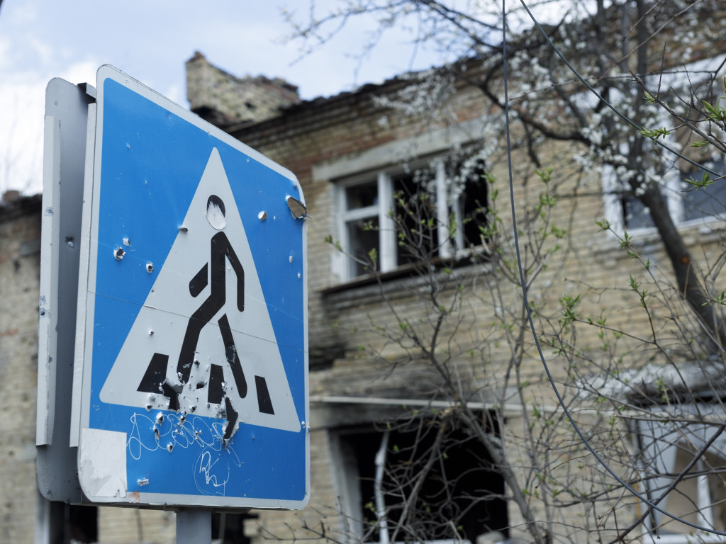 Bucha w obiektywie Bartłomieja Jaśko, kwiecień 2022
