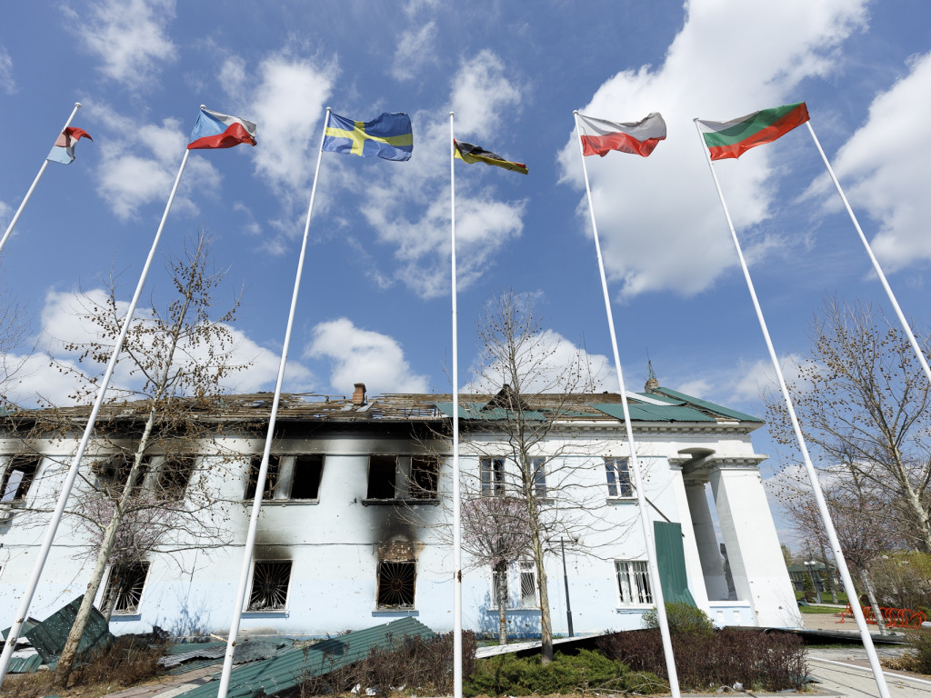 Bucha w obiektywie Bartłomieja Jaśko, kwiecień 2022