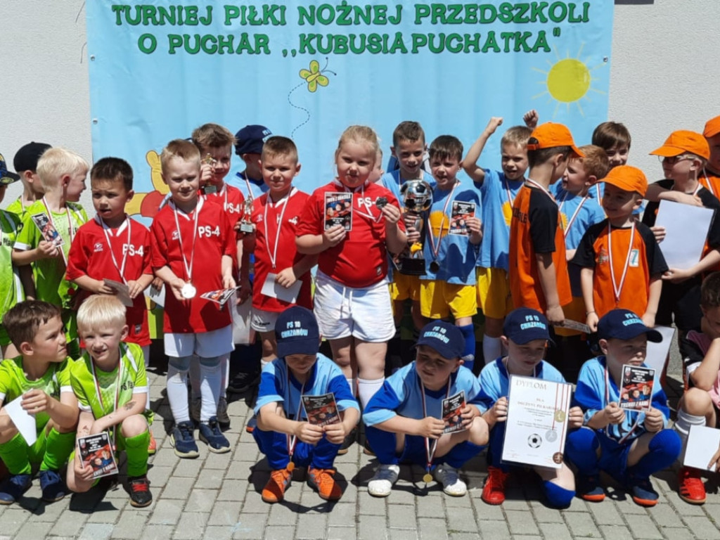 XVI Turniej Piłki Nożnej Przedszkoli Gminy Chrzanów o Puchar Kubusia Puchatka