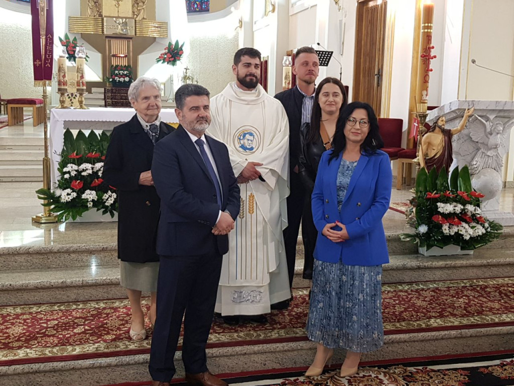 Święcenia kapłańskie w bazylice w Trzebini