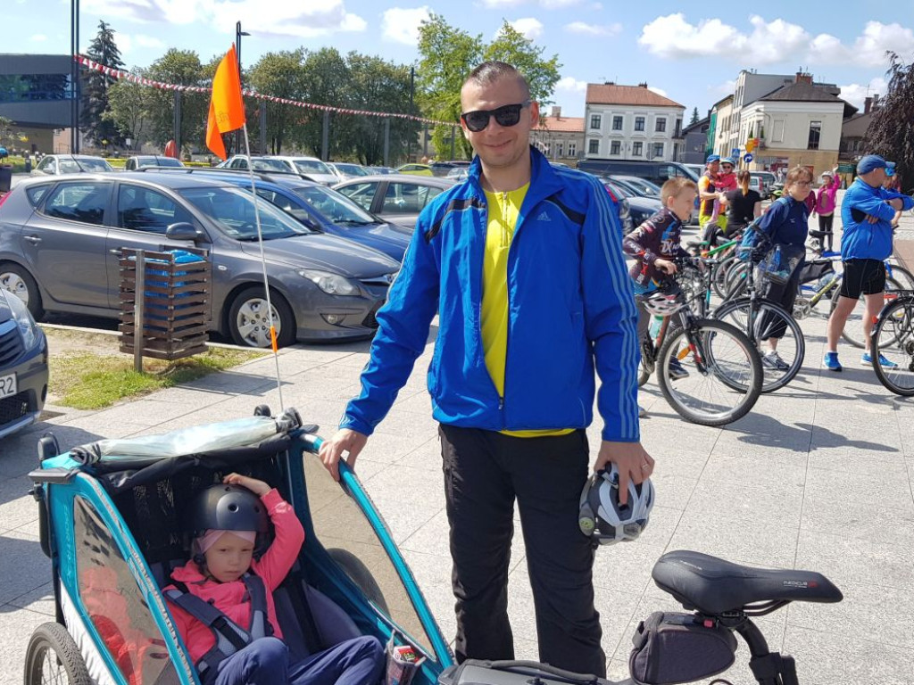 Rajd Rowerowy z okazji Dnia Dziecka w Chrzanowie