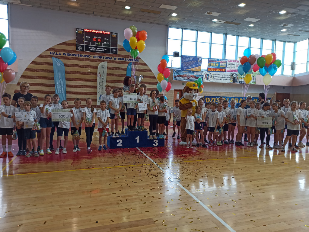 Dziecięca Olimpiada Sportowa - rywalizacja szkół podstawowych