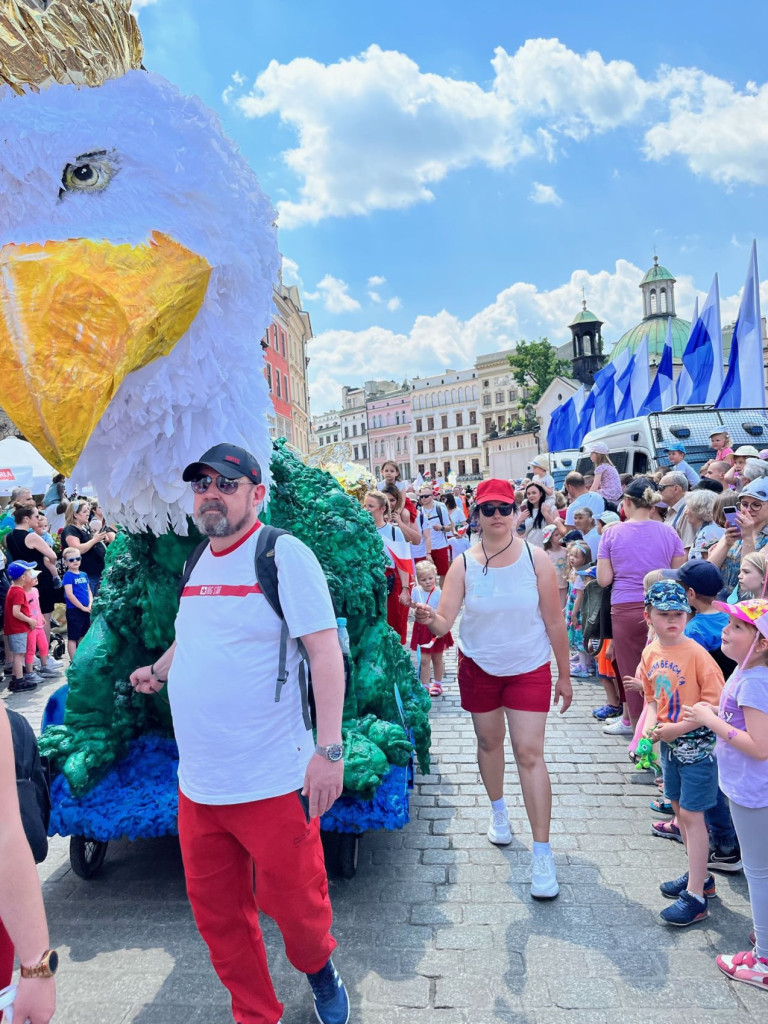 Niepubliczne Przedszkole Akademia Miki z Trzebini wygrało Paradę Smoków w Krakowie