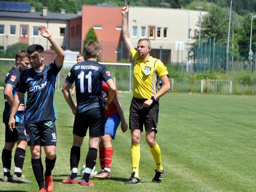 Mecz klasy okręgowej Świt Krzeszowice - Kaszowianka Kaszów - 11.06.2022 r.