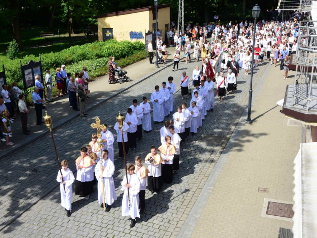 Procesja Bożego Ciała w Krzeszowicach