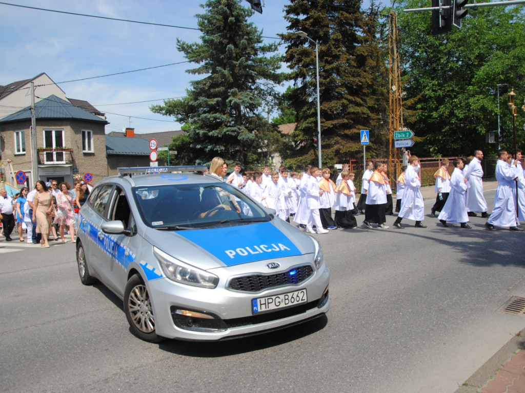 Procesja Bożego Ciała w Krzeszowicach