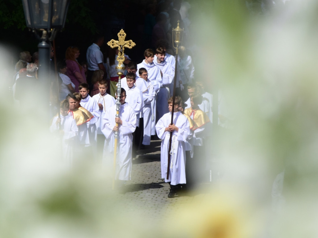 Procesja Bożego Ciała w Krzeszowicach