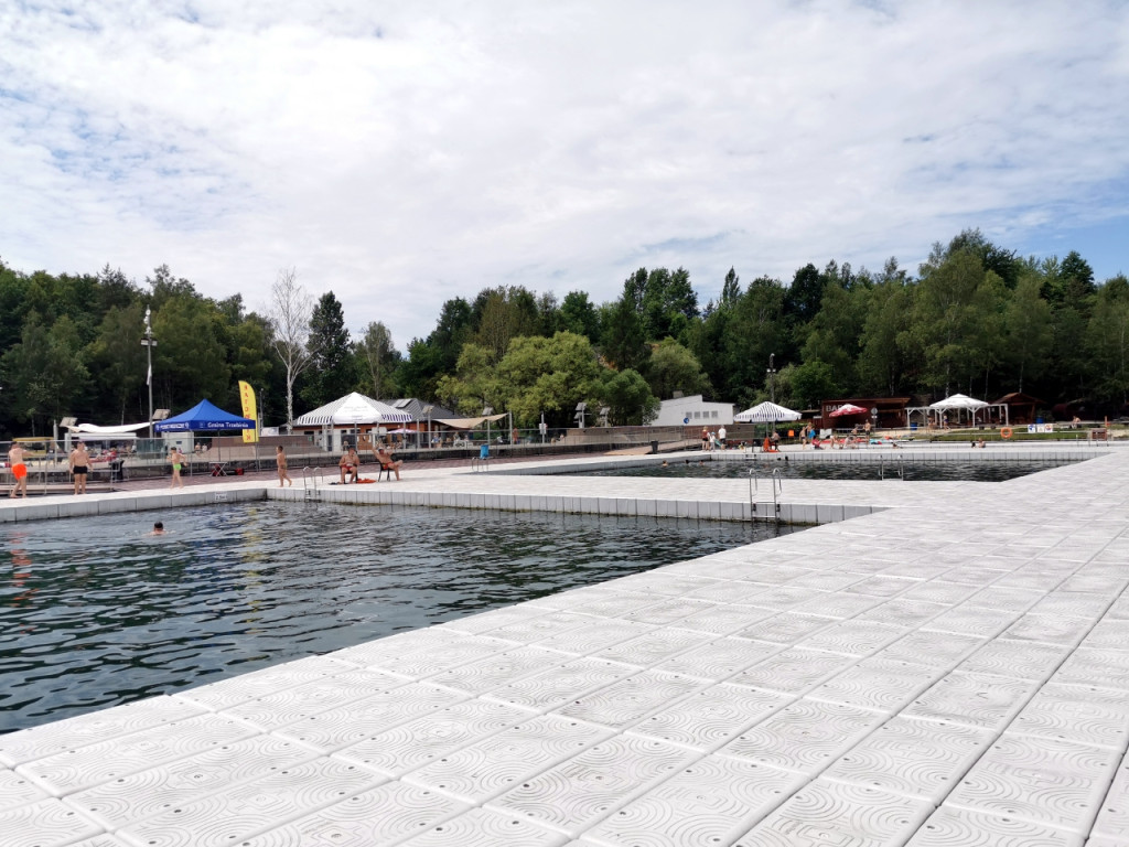 Sezon kąpielowy nad Balatonem w Trzebini rozpoczęty