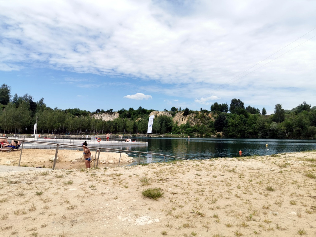 Sezon kąpielowy nad Balatonem w Trzebini rozpoczęty