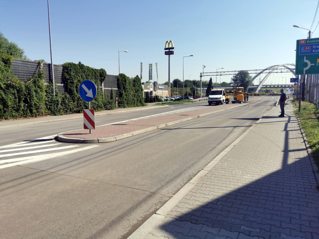 Trzebińska w Chrzanowie znów jest przejezdna