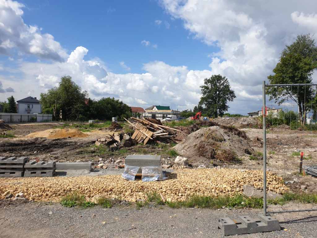 Budowa KFC przy granicy Chrzanowa z Trzebinią11.07.2022