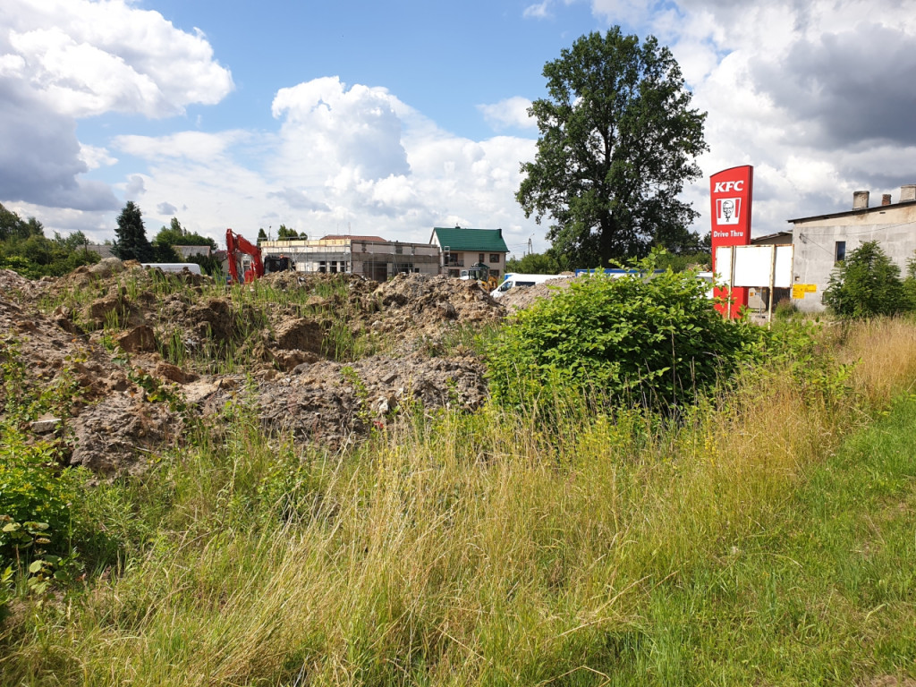 Budowa KFC przy granicy Chrzanowa z Trzebinią11.07.2022