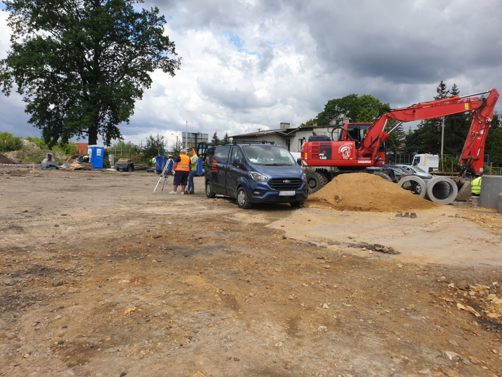 Budowa KFC przy granicy Chrzanowa z Trzebinią11.07.2022