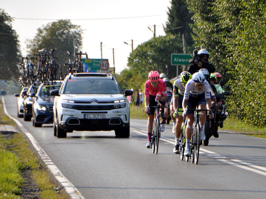 W 2021 r. uczestnicy 78. Tour de Pologne przejechali przez powiat chrzanowski