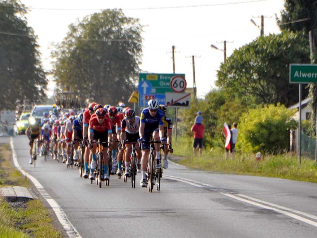 W 2021 r. uczestnicy 78. Tour de Pologne przejechali przez powiat chrzanowski