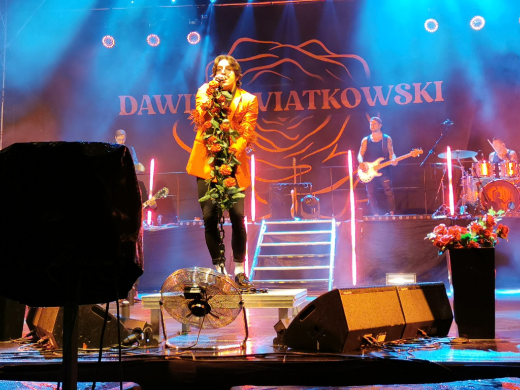 Dawid Kwiatkowski podczas Chechło Live Festiwal