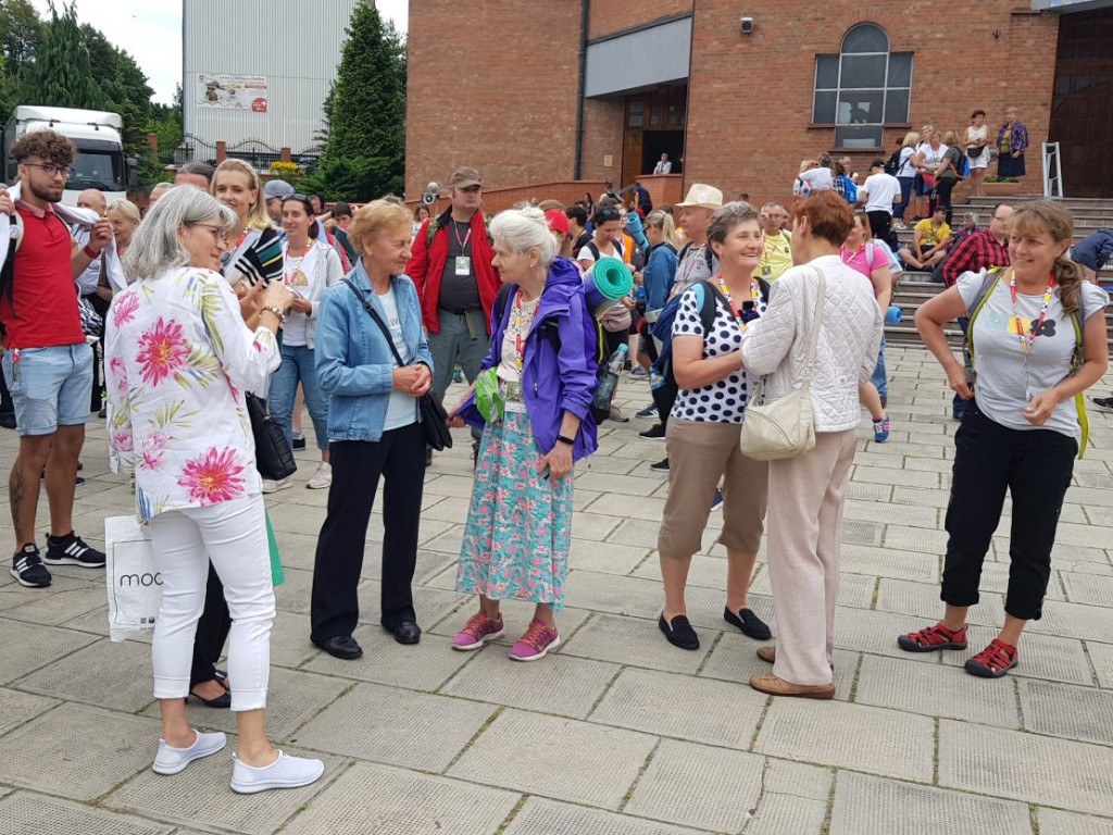 Wyjście pielgrzymki z Chrzanowa do Częstochowy