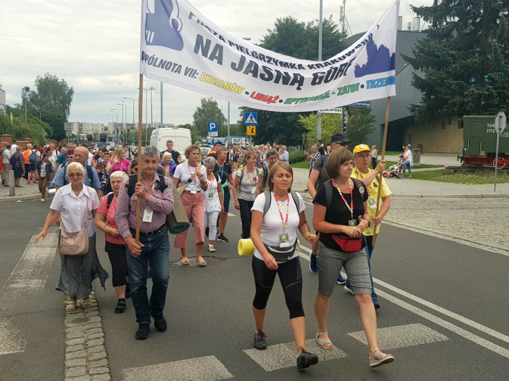 Wyjście pielgrzymki z Chrzanowa do Częstochowy