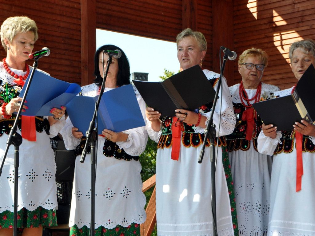 Dożynki gminy Libiąż w Gromcu