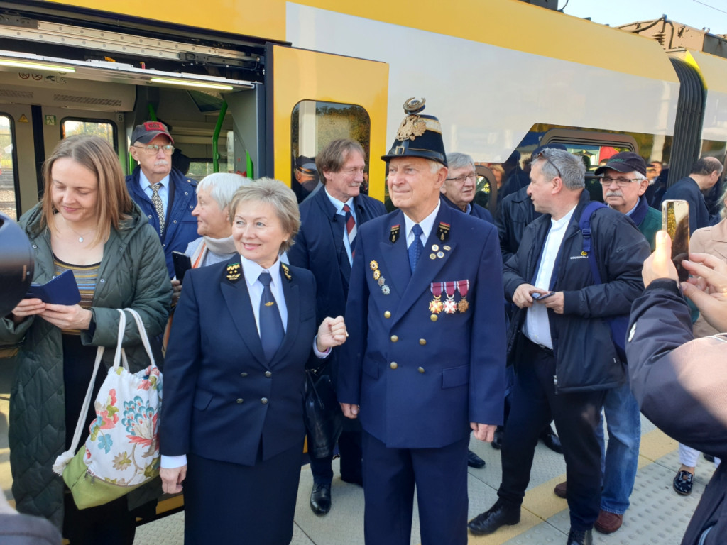 175 lat kolei w Małopolsce i otwarcie Park&Ride w Krzeszowicach 13.10.2022
