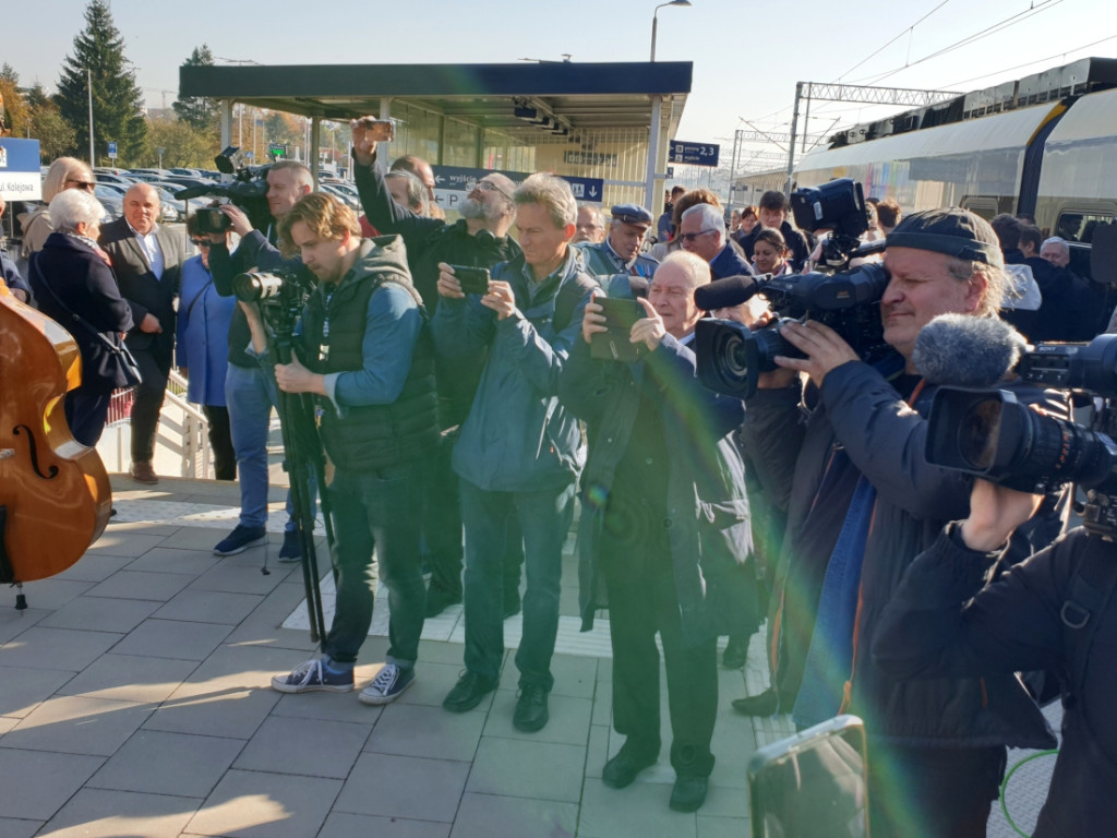 175 lat kolei w Małopolsce i otwarcie Park&Ride w Krzeszowicach 13.10.2022