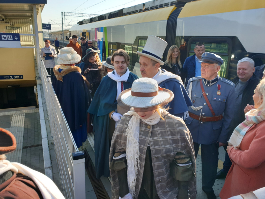 175 lat kolei w Małopolsce i otwarcie Park&Ride w Krzeszowicach 13.10.2022