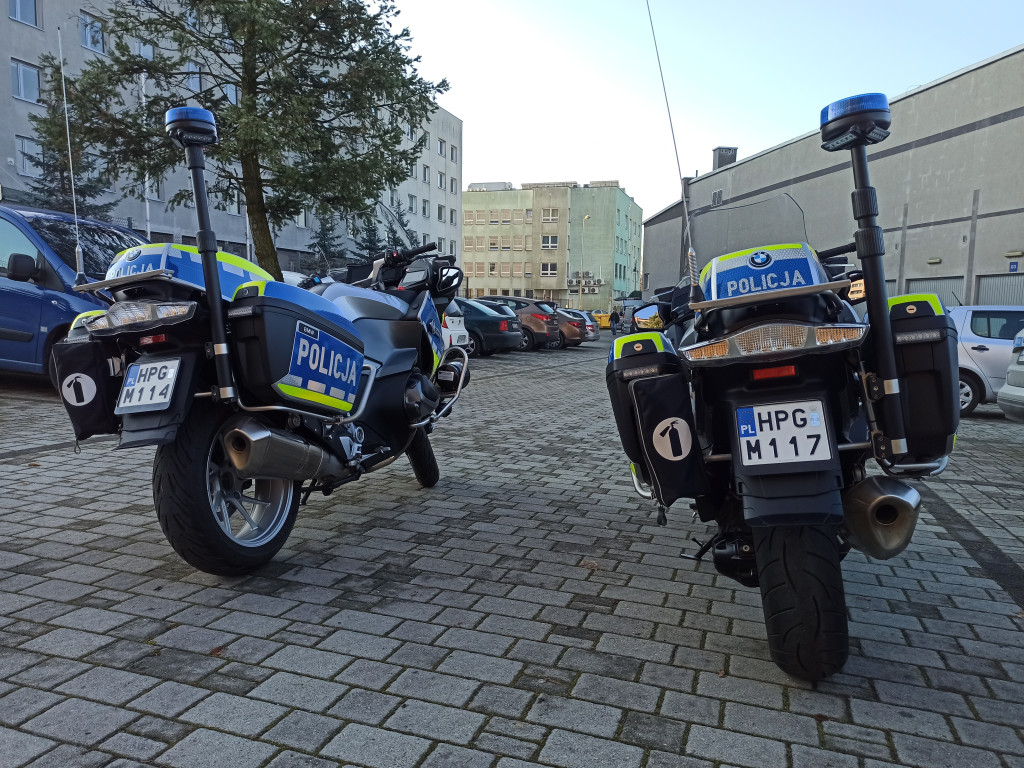 Nowe motocykle chrzanowskiej policji