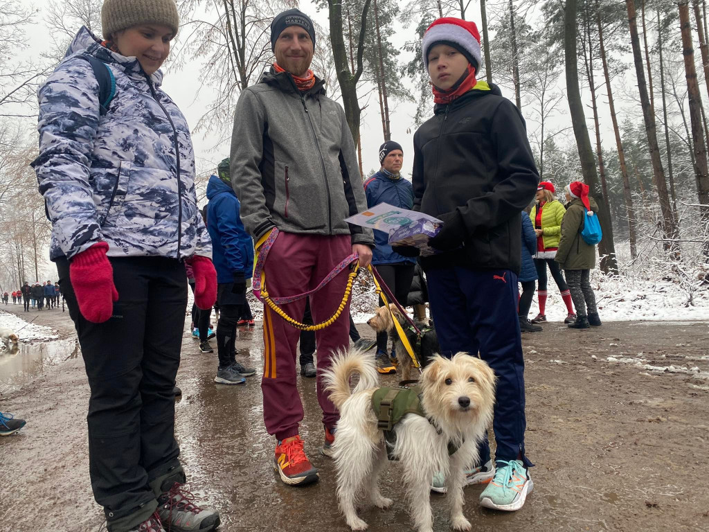 Mikołajkowy i jubileuszowy bieg parkrun w Chrzanowie