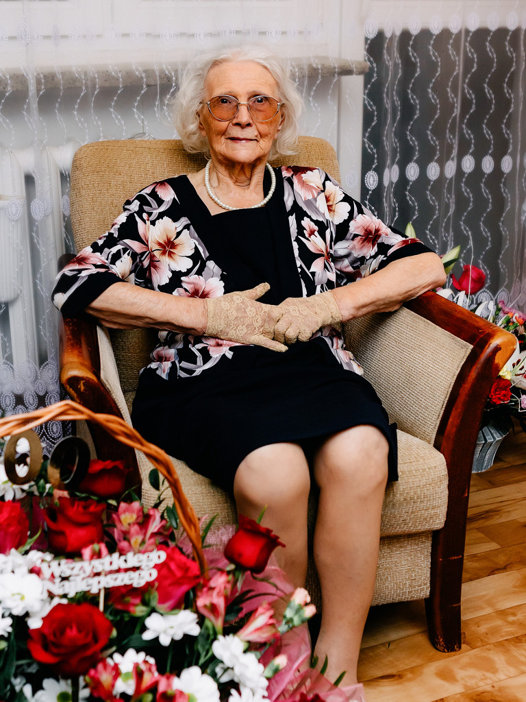 Kiedy ma się 100 lat - Janina Grabania w obiektywie Anny Bąk
