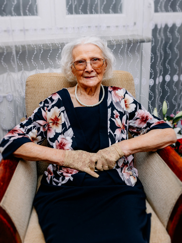 Kiedy ma się 100 lat - Janina Grabania w obiektywie Anny Bąk